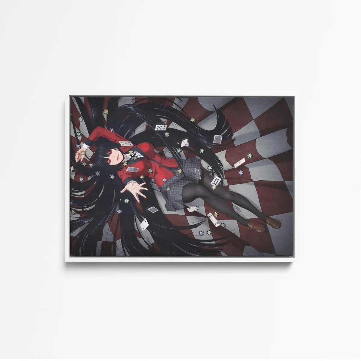 Tableau Kakegurui Cartes Et Cheveux – Image 5