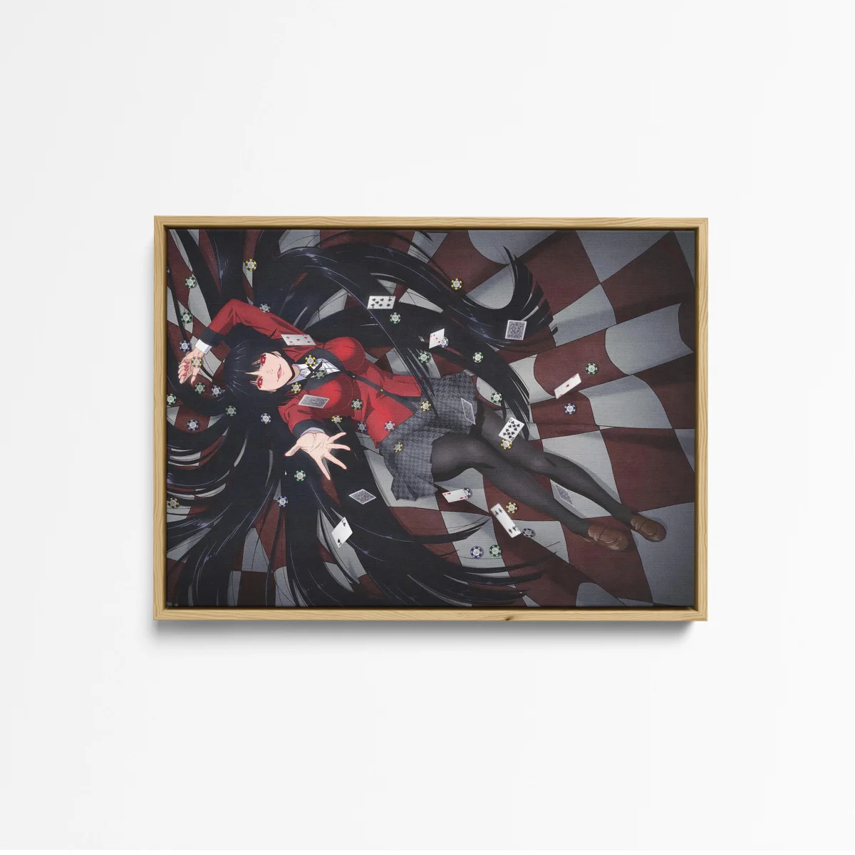 Tableau Kakegurui Cartes Et Cheveux – Image 6