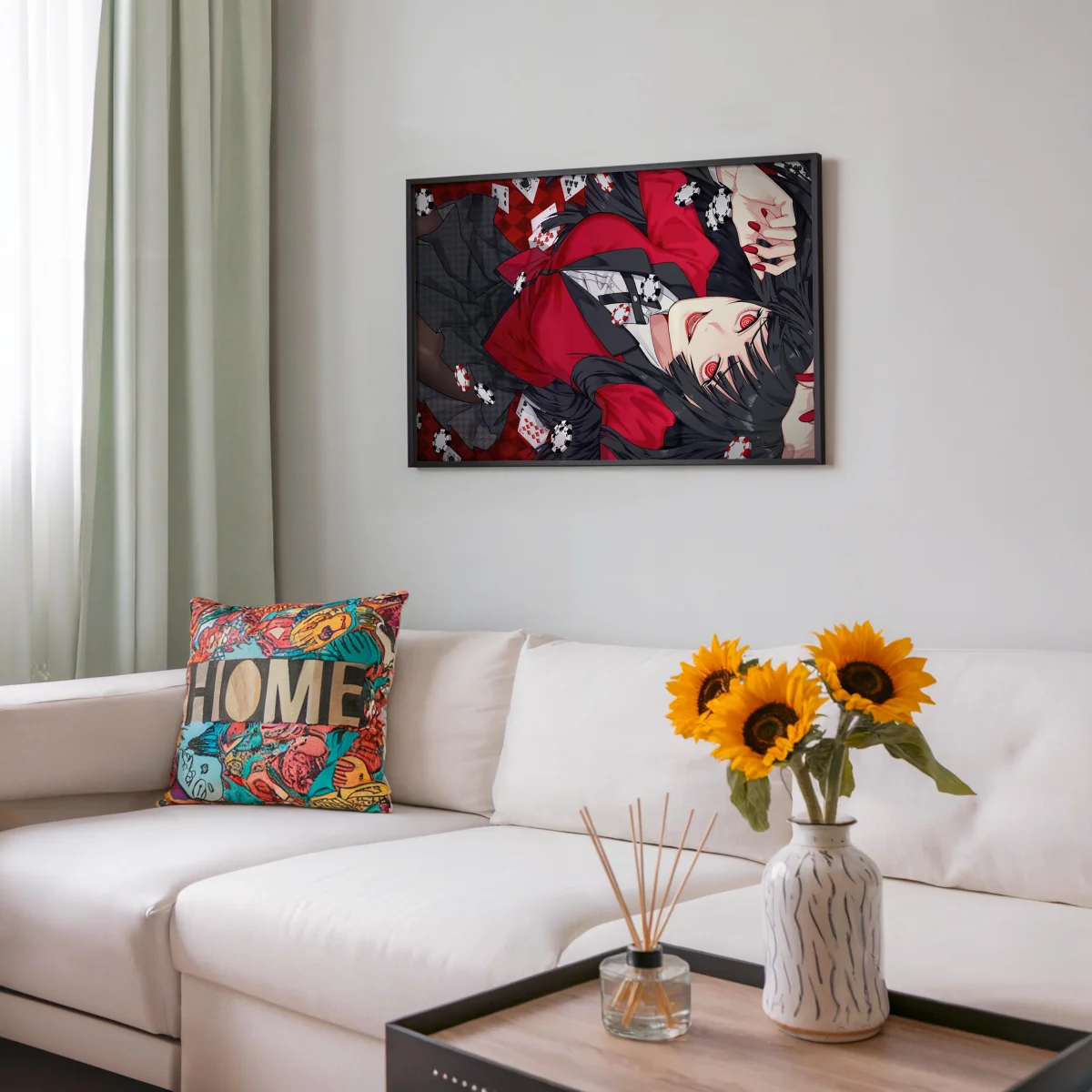 Tableau Kakegurui Cartes Et Jetons – Image 7