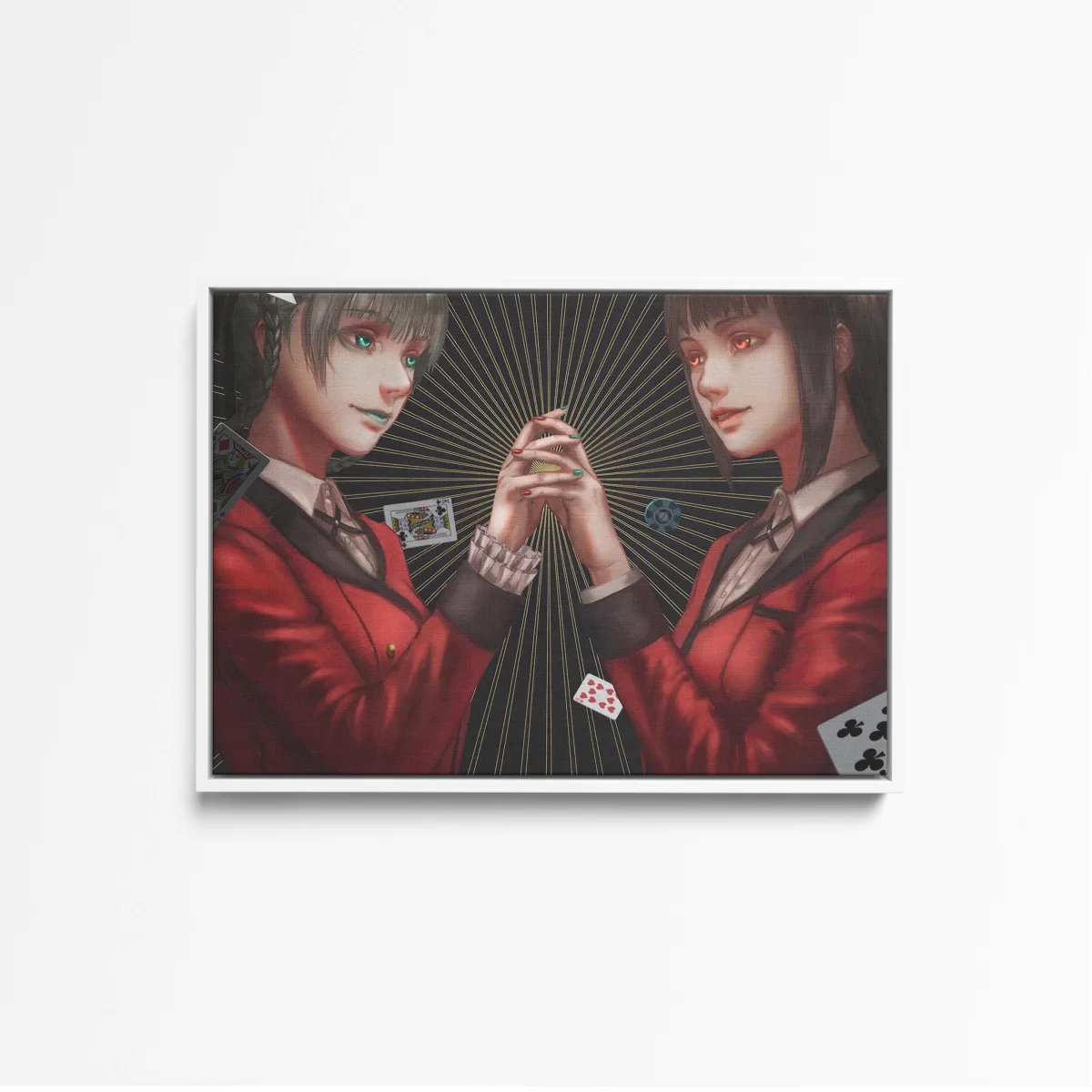 Tableau Kakegurui Cartes Et Regards – Image 5