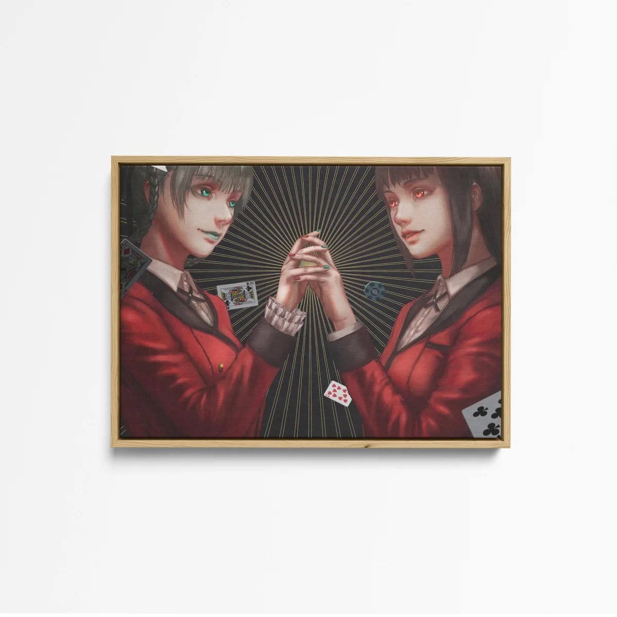 Tableau Kakegurui Cartes Et Regards – Image 6