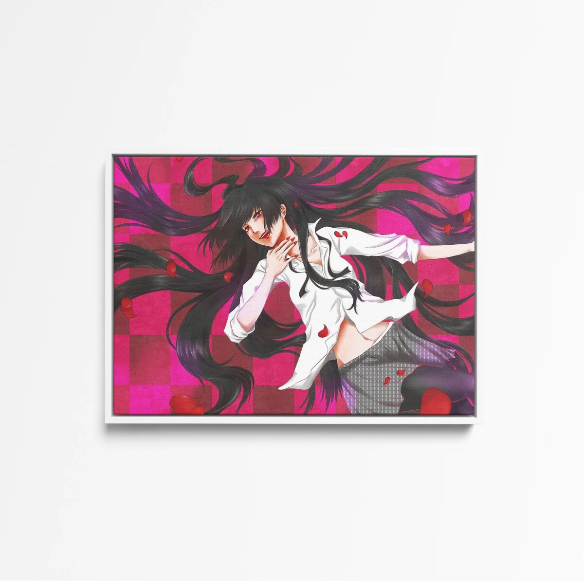 Tableau Kakegurui Chevelure Noire Envolee – Image 5