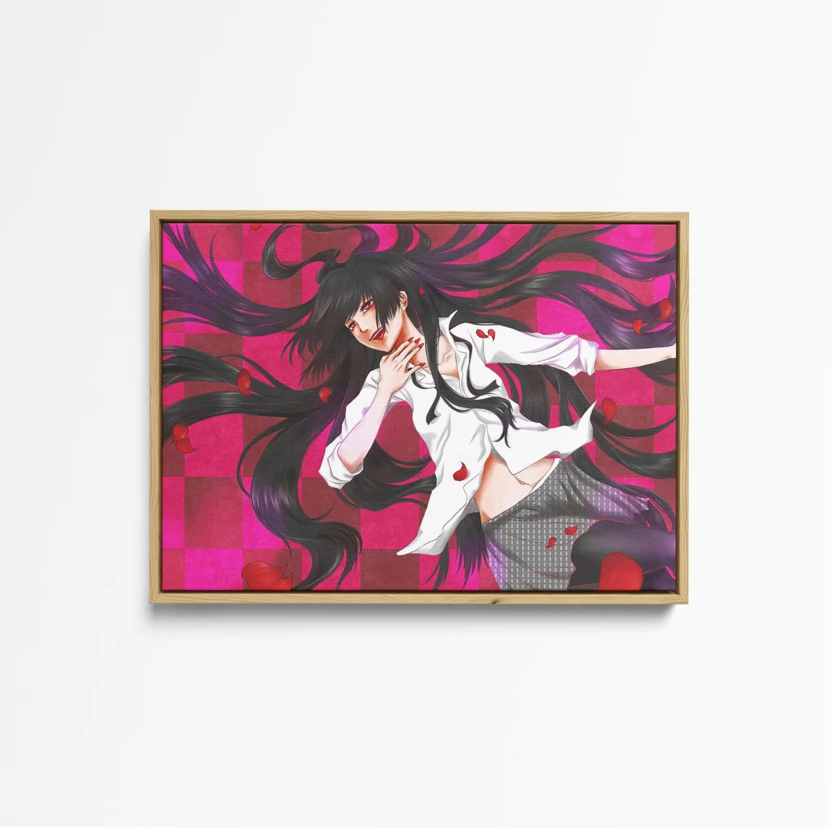 Tableau Kakegurui Chevelure Noire Envolee – Image 6