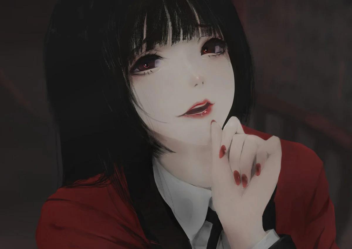 Tableau Kakegurui Jeune Femme Mysterieuse – Image 2