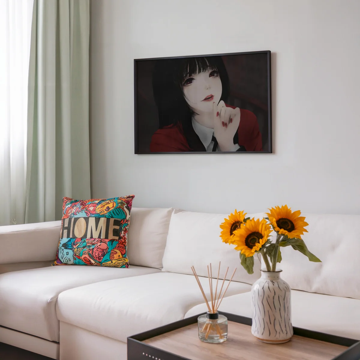 Tableau Kakegurui Jeune Femme Mysterieuse – Image 7