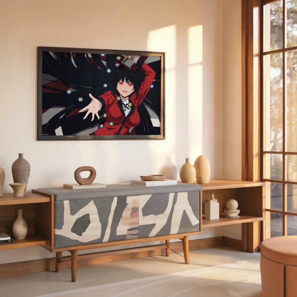 Tableau Kakegurui Joueuse De Poker – Image 8