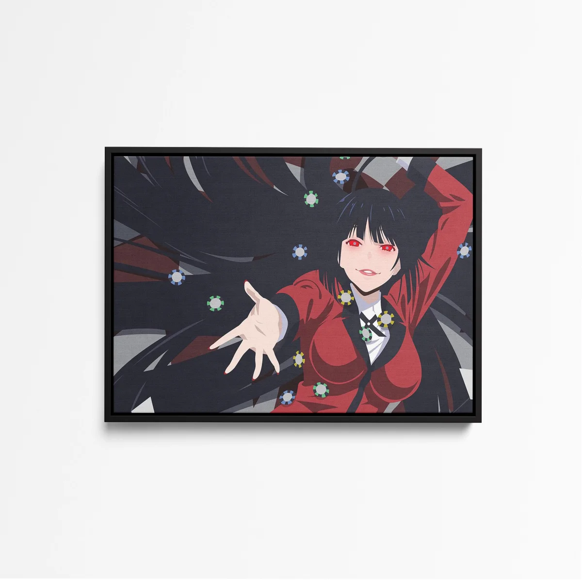 Tableau Kakegurui Joueuse De Poker – Image 4