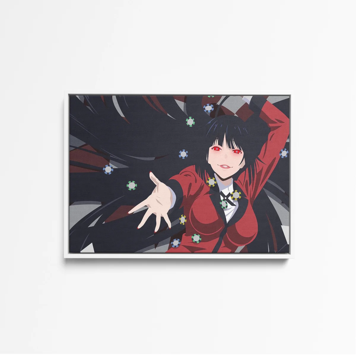 Tableau Kakegurui Joueuse De Poker – Image 5