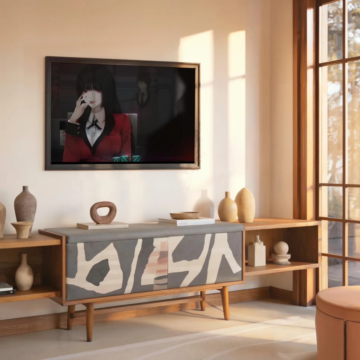 Tableau Kakegurui Joueuse Rouge Malicieuse – Image 8