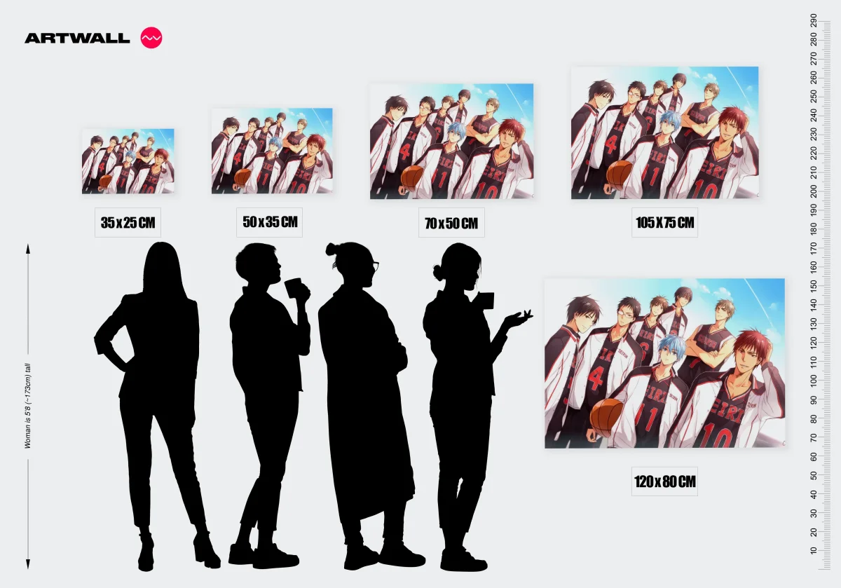 Tableau Kuroko No Basket Equipe Basket Seirin – Image 3