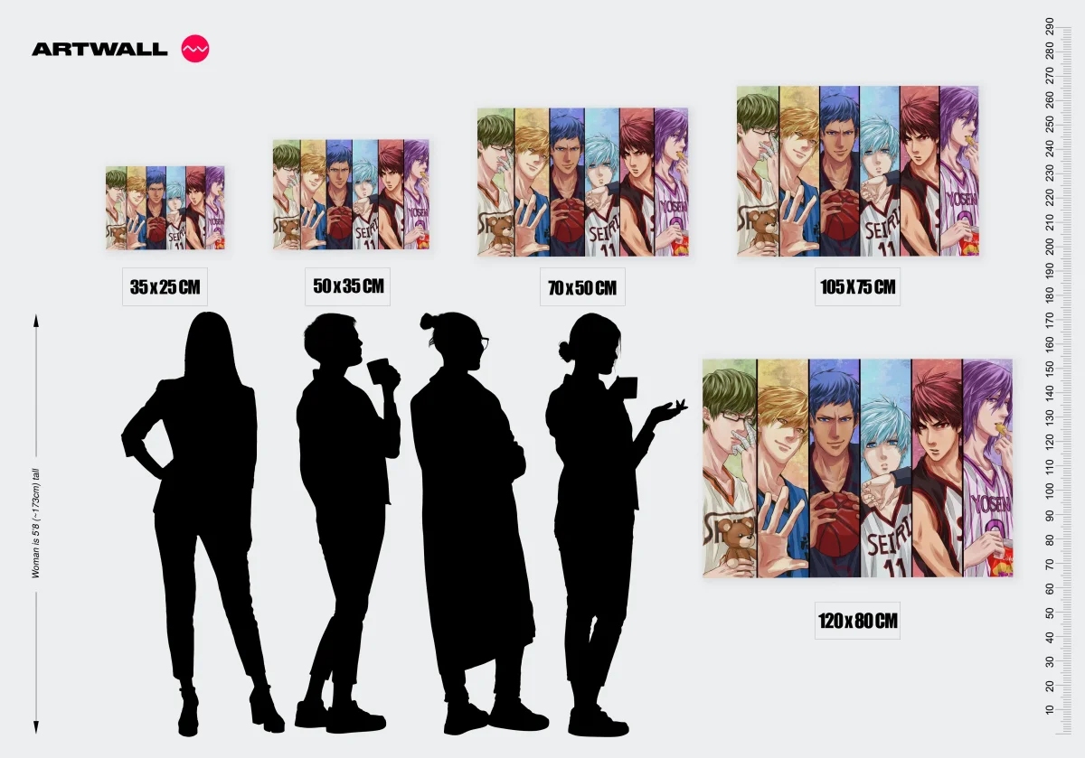 Tableau Kuroko No Basket Joueurs De Basket – Image 4