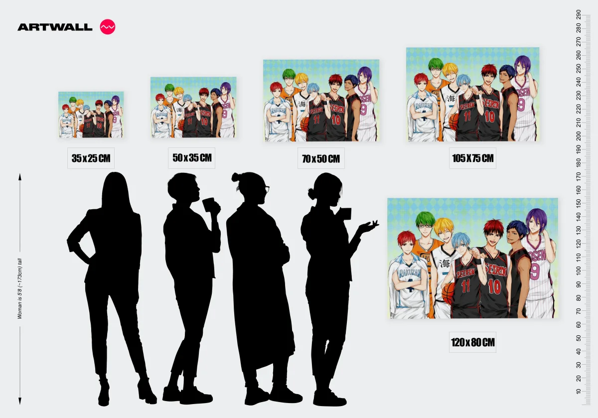 Tableau Kuroko No Basket Joueurs De Basketball – Image 3