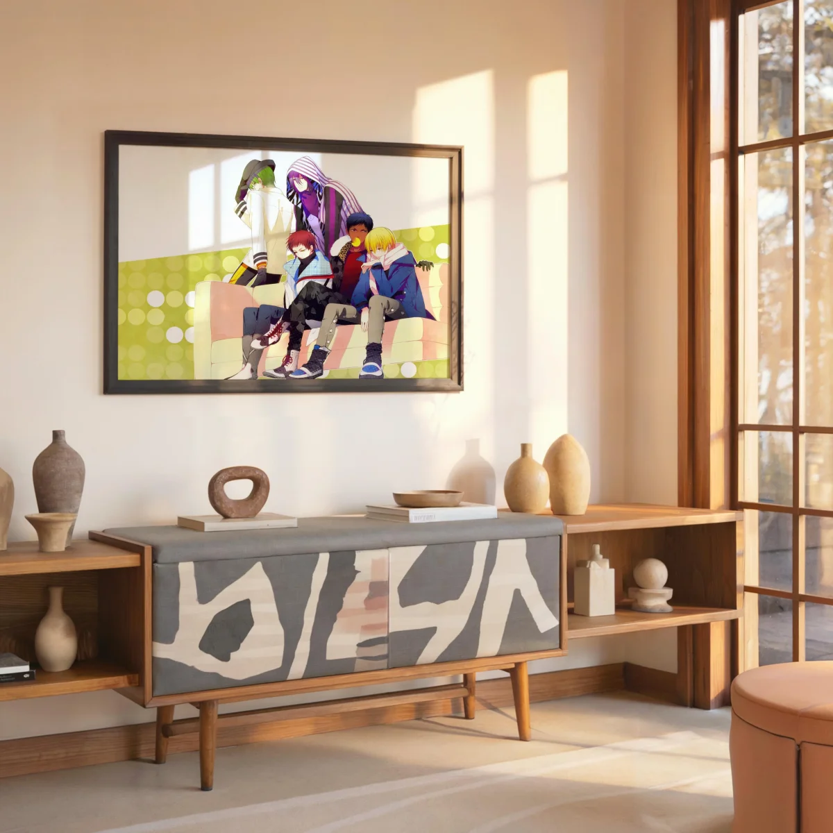 Tableau Kuroko No Basket Personnages Sur Canape – Image 8