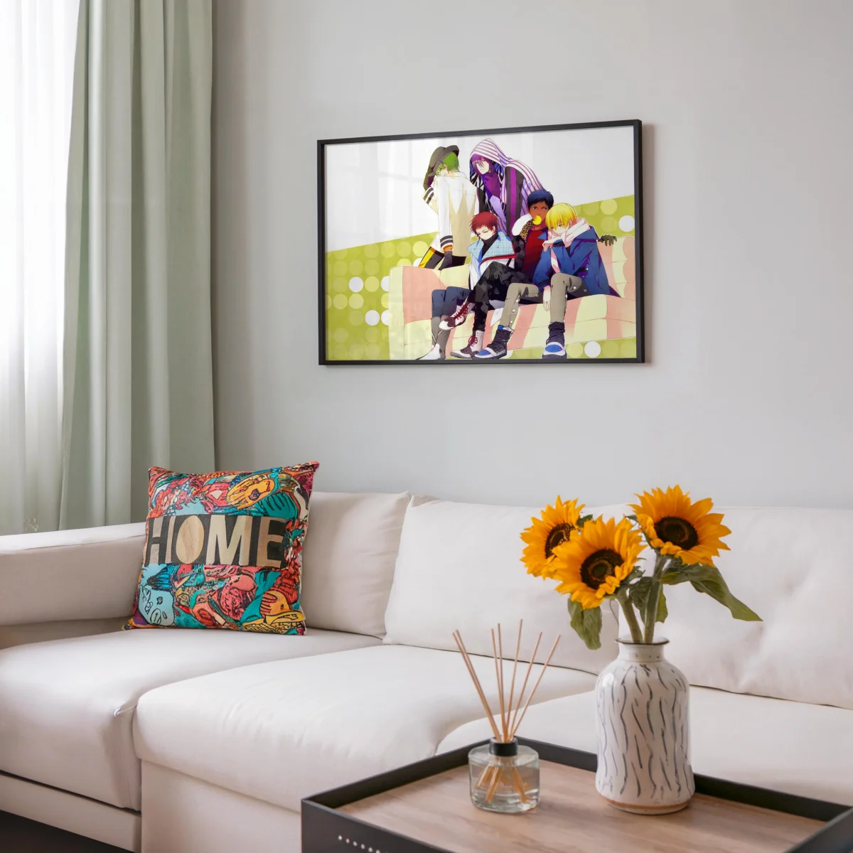 Tableau Kuroko No Basket Personnages Sur Canape – Image 7