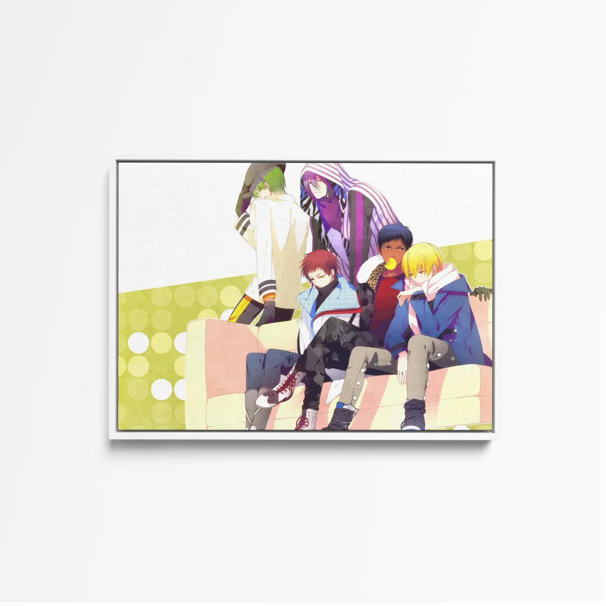 Tableau Kuroko No Basket Personnages Sur Canape – Image 5