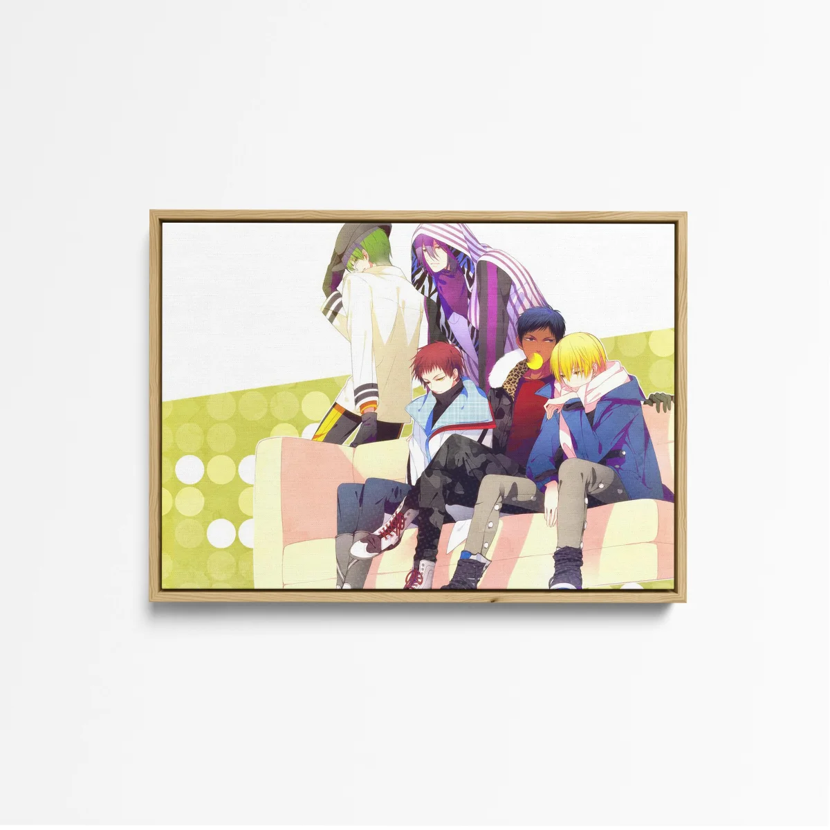 Tableau Kuroko No Basket Personnages Sur Canape – Image 6