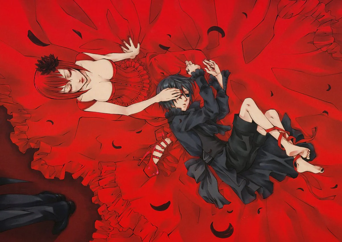 Tableau Kuroshitsuji Danse Rouge Passion