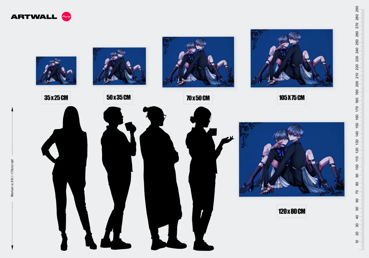 Tableau Kuroshitsuji Enfants Miroirs Elegants – Image 3