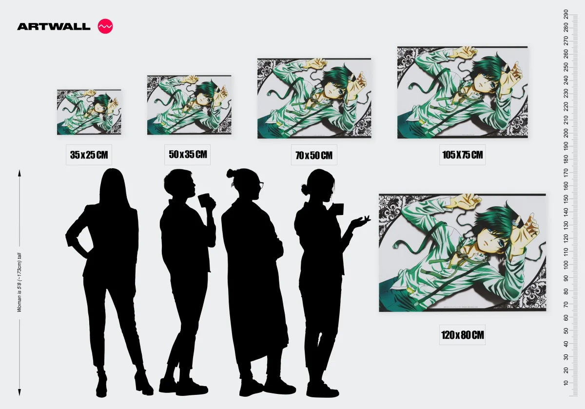 Tableau Kuroshitsuji Jeune Homme Pensif – Image 3