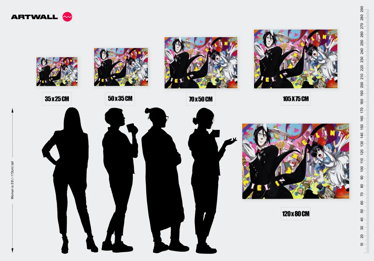 Tableau Kuroshitsuji Lapin Et Alice – Image 3