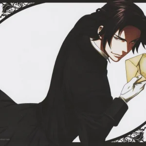 Tableau Kuroshitsuji Majordome Avec Lettre