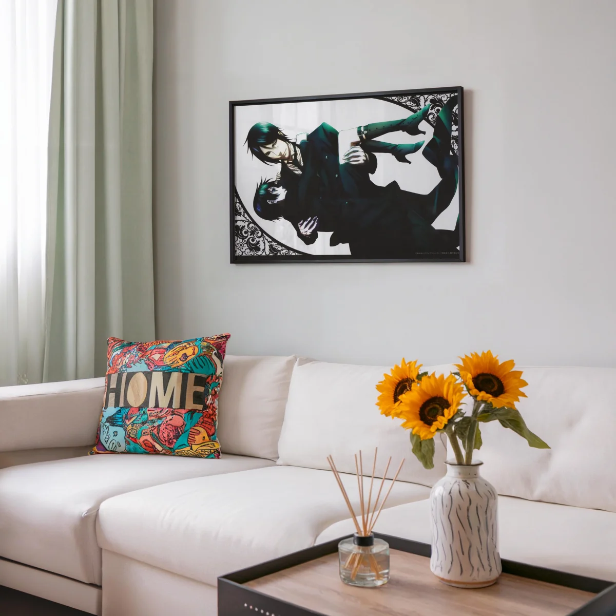 Tableau Kuroshitsuji Majordome Portant Maitre – Image 8