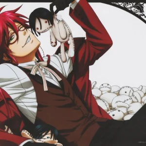 Tableau Kuroshitsuji Personnage Poupee Mysterieuse