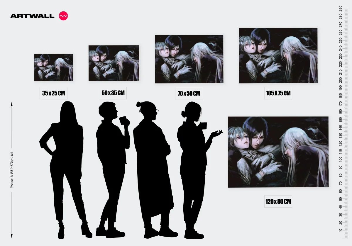 Tableau Kuroshitsuji Triangle Sombre Mysterieux – Image 3