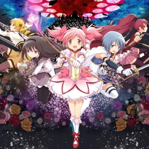 Tableau Magi Madoka Magica Guerrieres Magiques Unies