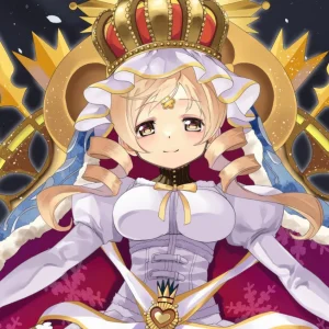 Tableau Magi Madoka Magica Princesse Couronnee Radieuse