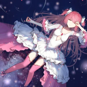 Tableau Magi Madoka Magica Reveuse En Levitation
