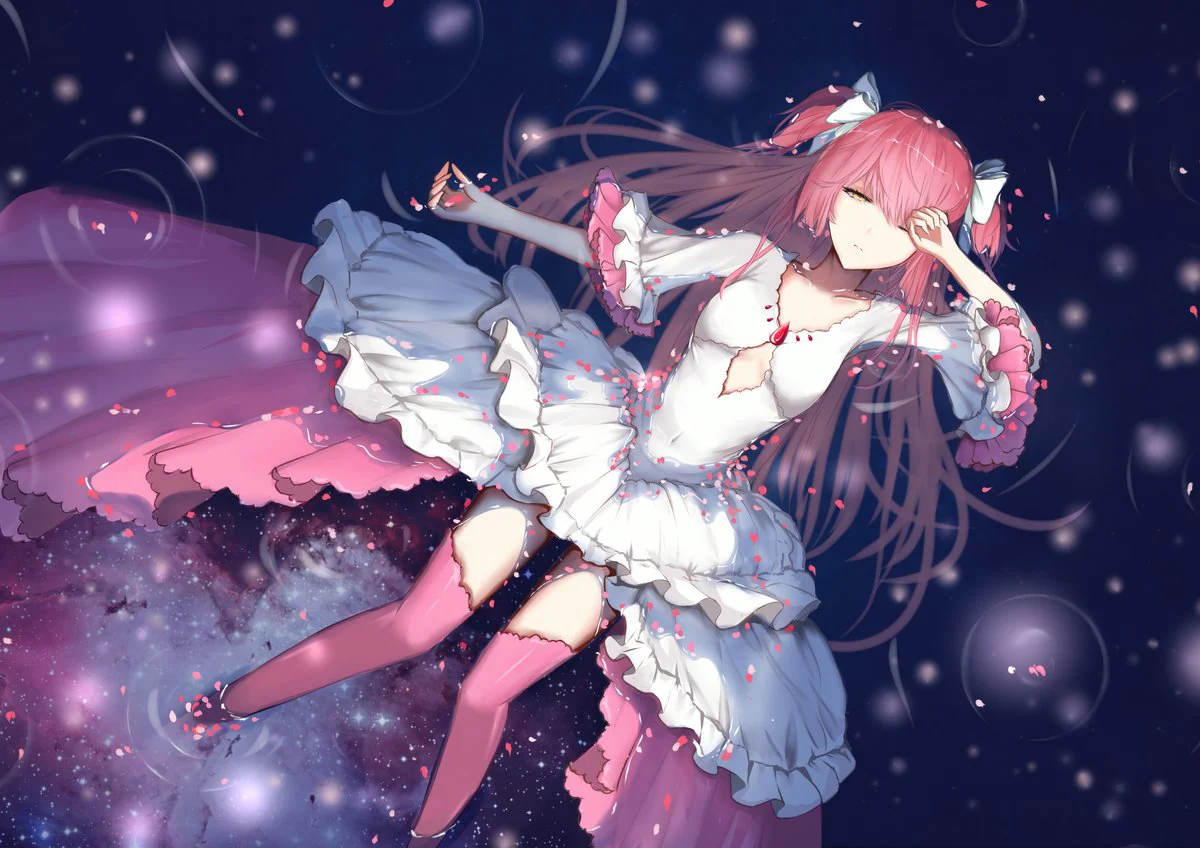 Tableau Magi Madoka Magica Reveuse En Levitation