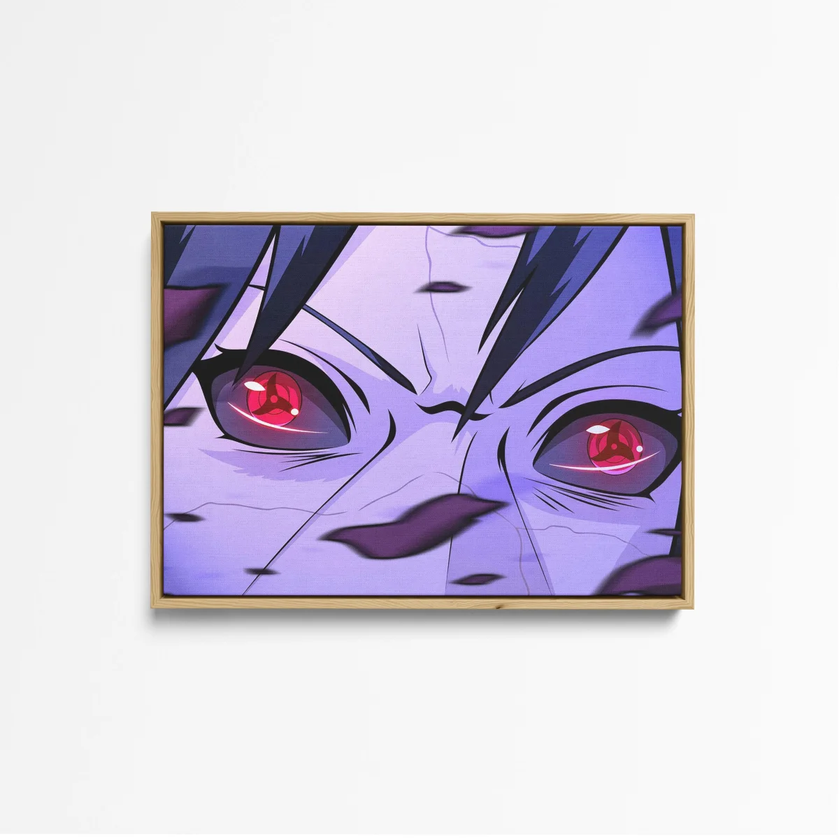 Tableau Naruto Yeux Ecarlates Intenses – Image 6