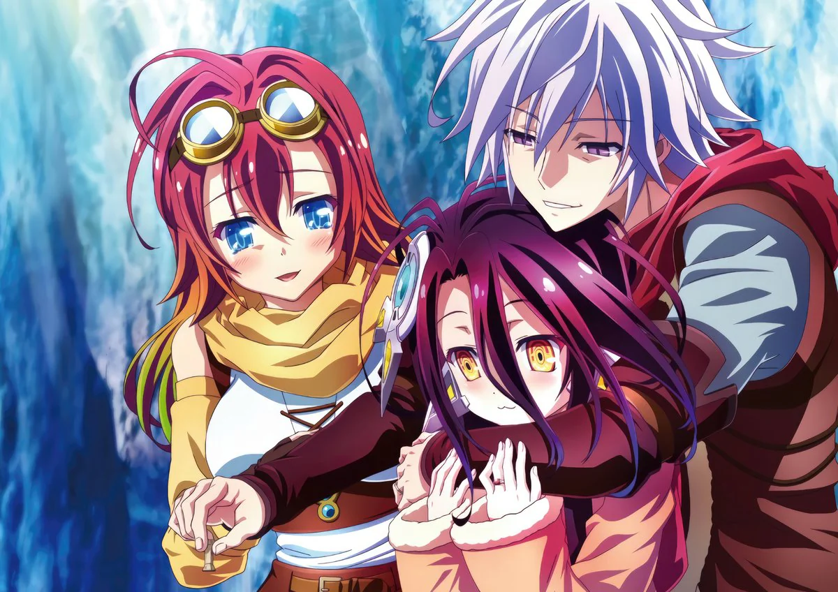 Tableau No Game No Life Sourires Et Etreintes