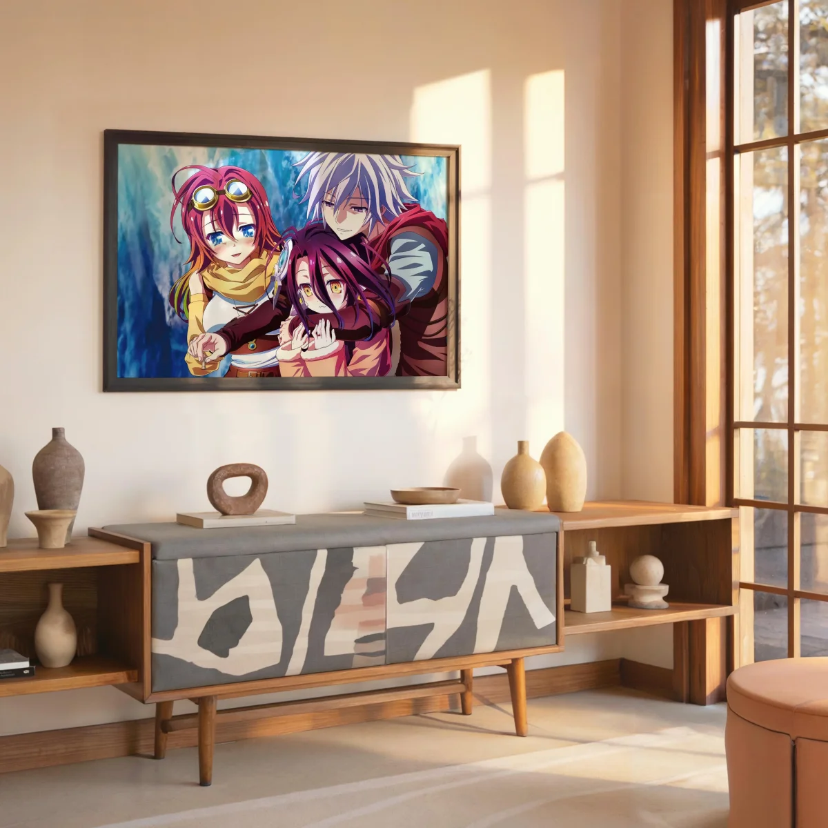 Tableau No Game No Life Sourires Et Etreintes – Image 7