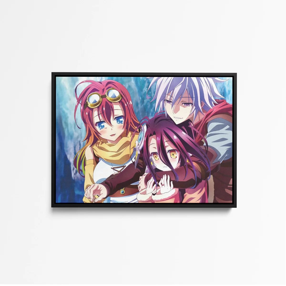 Tableau No Game No Life Sourires Et Etreintes – Image 4