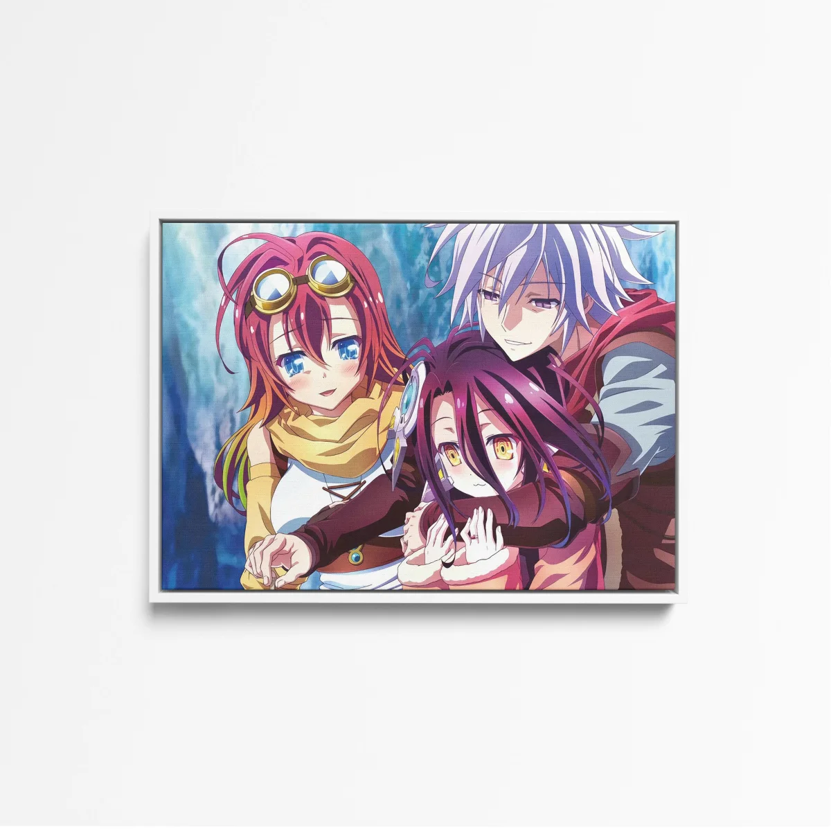 Tableau No Game No Life Sourires Et Etreintes – Image 5