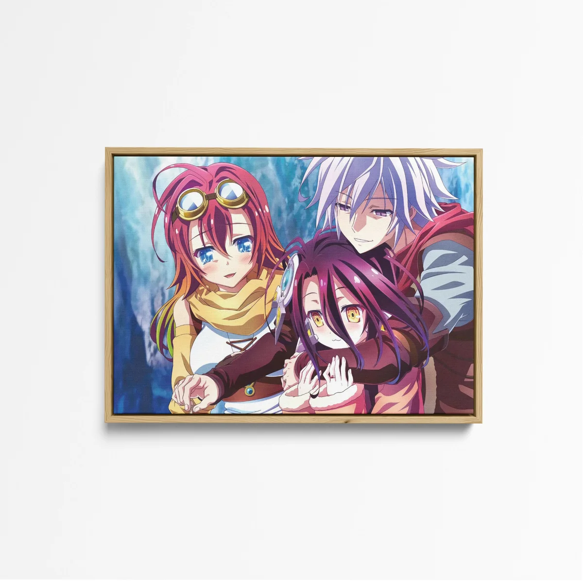 Tableau No Game No Life Sourires Et Etreintes – Image 6