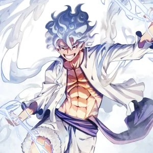 Tableau One Piece Eclair Enrage Puissant