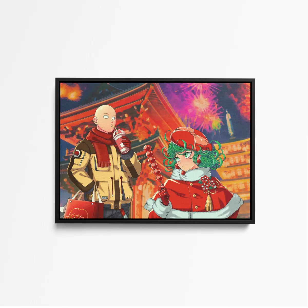 Tableau One Punch Man Personnages Festival Hivernal – Image 4