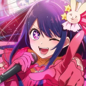 Tableau Oshi No Ko Chanteuse Etoilee Dynamique