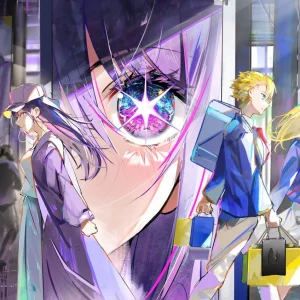 Tableau Oshi No Ko Regard Etoile Urbain