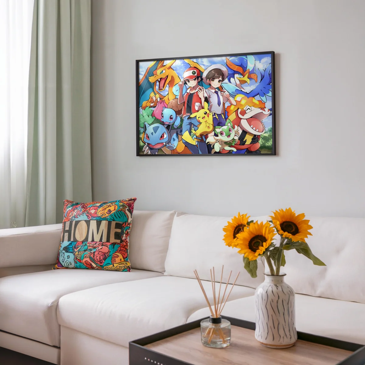 Tableau Pokemon Entraineurs Et Pokemon 1 – Image 7