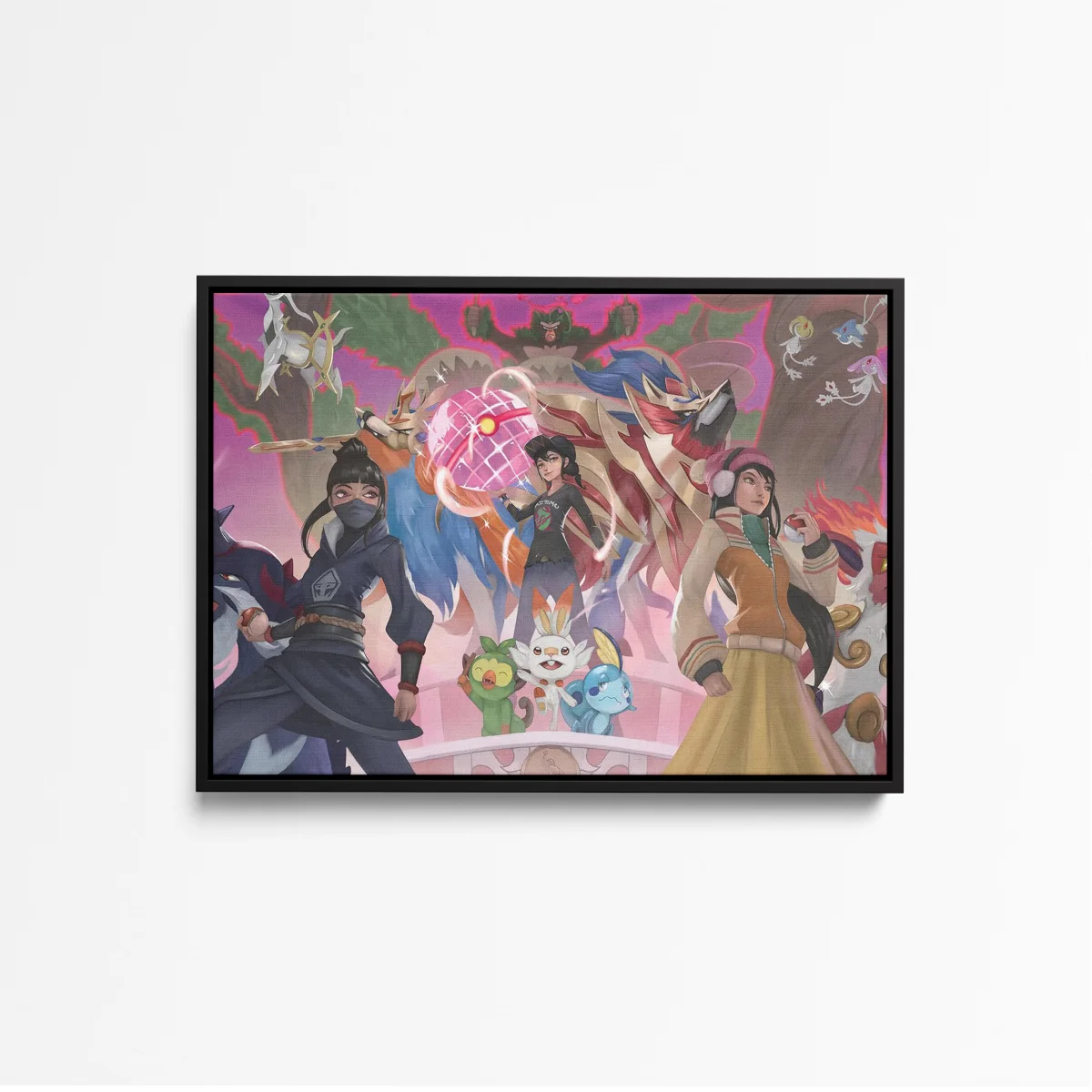 Tableau Pokemon Entraineurs Et Pokemon 1 – Image 4