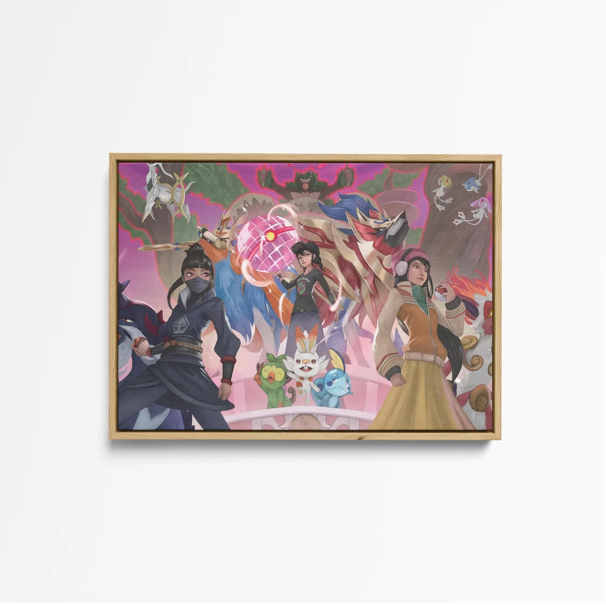 Tableau Pokemon Entraineurs Et Pokemon 1 – Image 6