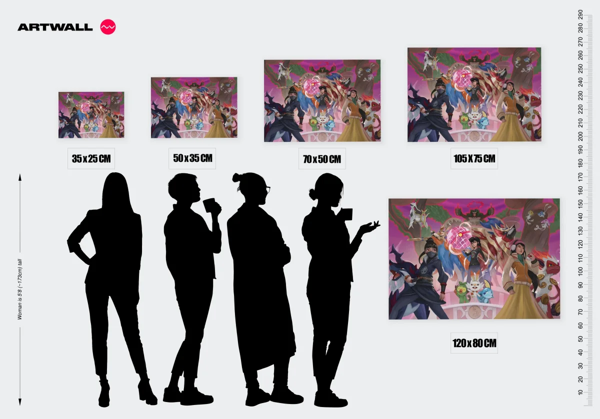 Tableau Pokemon Entraineurs Et Pokemon 1 – Image 3