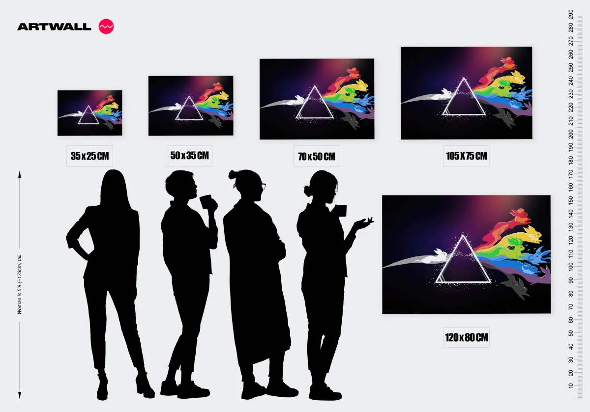 Tableau Pokemon Evolutions Arcenciel – Image 3