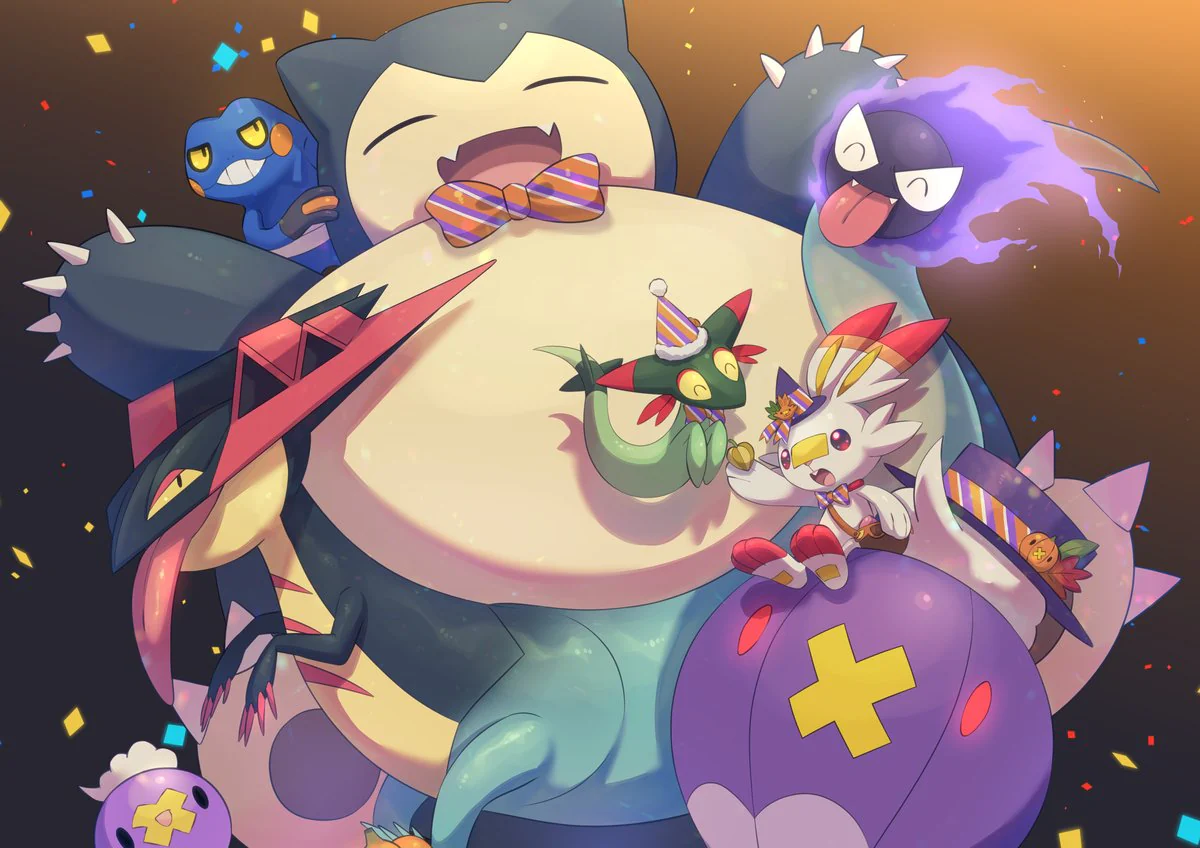 Tableau Pokemon Fete Pokemon Joyeuse – Image 2