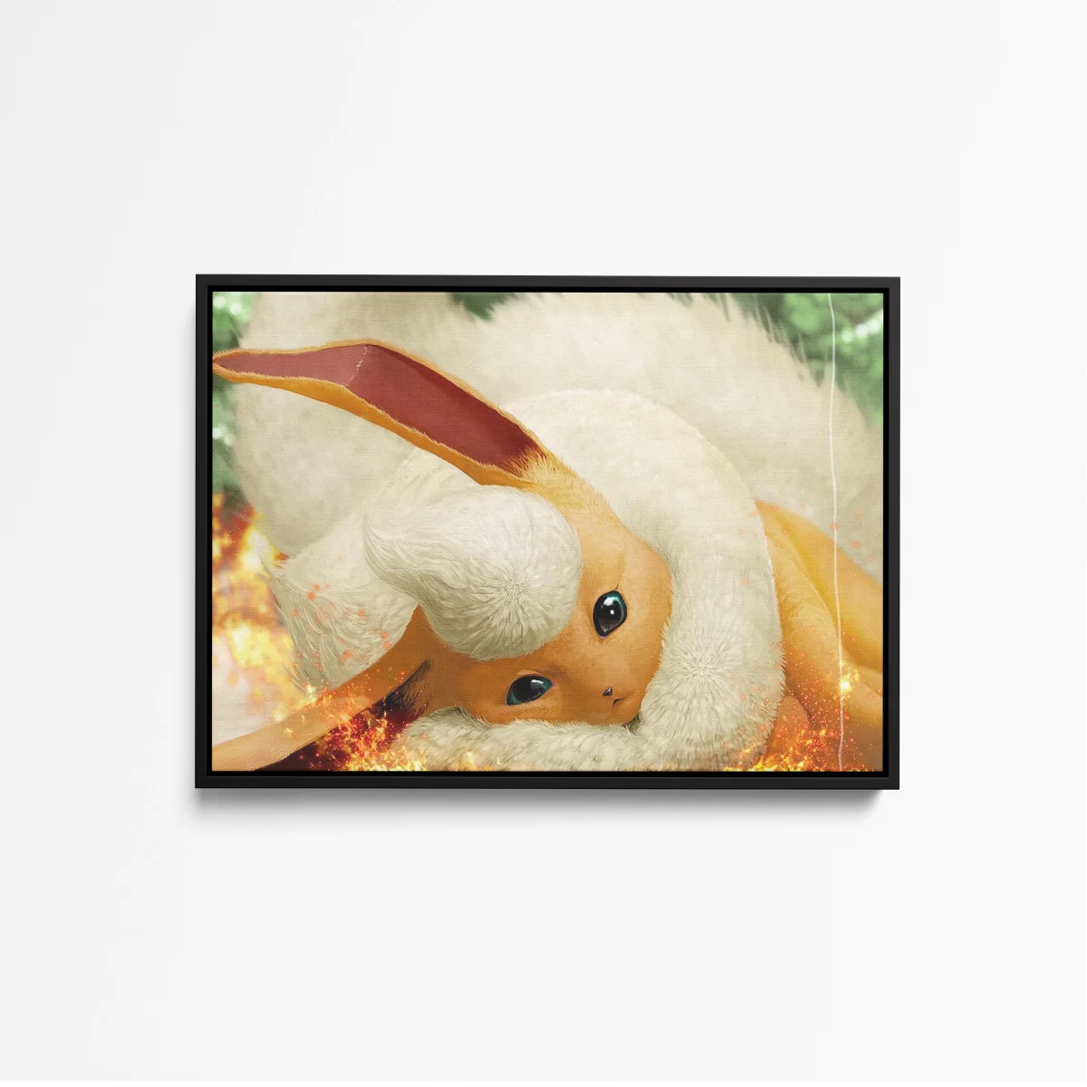 Tableau Pokemon Flammes Reconfortantes Pelucheuses – Image 4