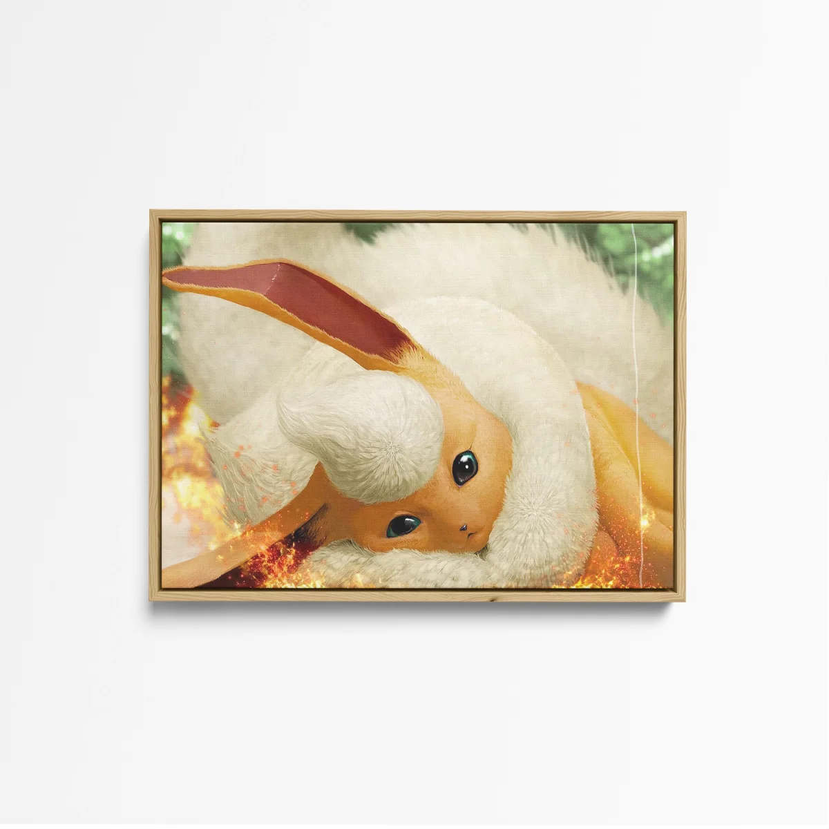 Tableau Pokemon Flammes Reconfortantes Pelucheuses – Image 6
